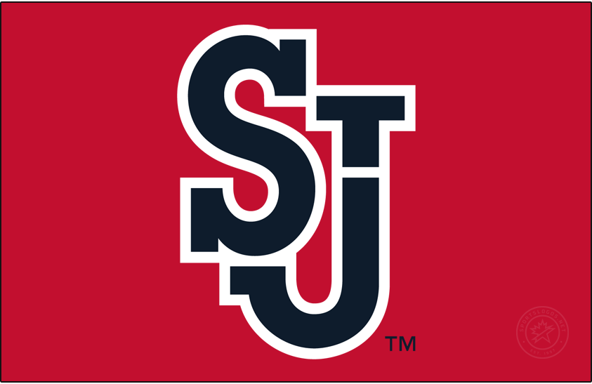 St. John's Red Storm 2015-Pres Alt on Dark Logo v2 iron on transfers for T-shirts